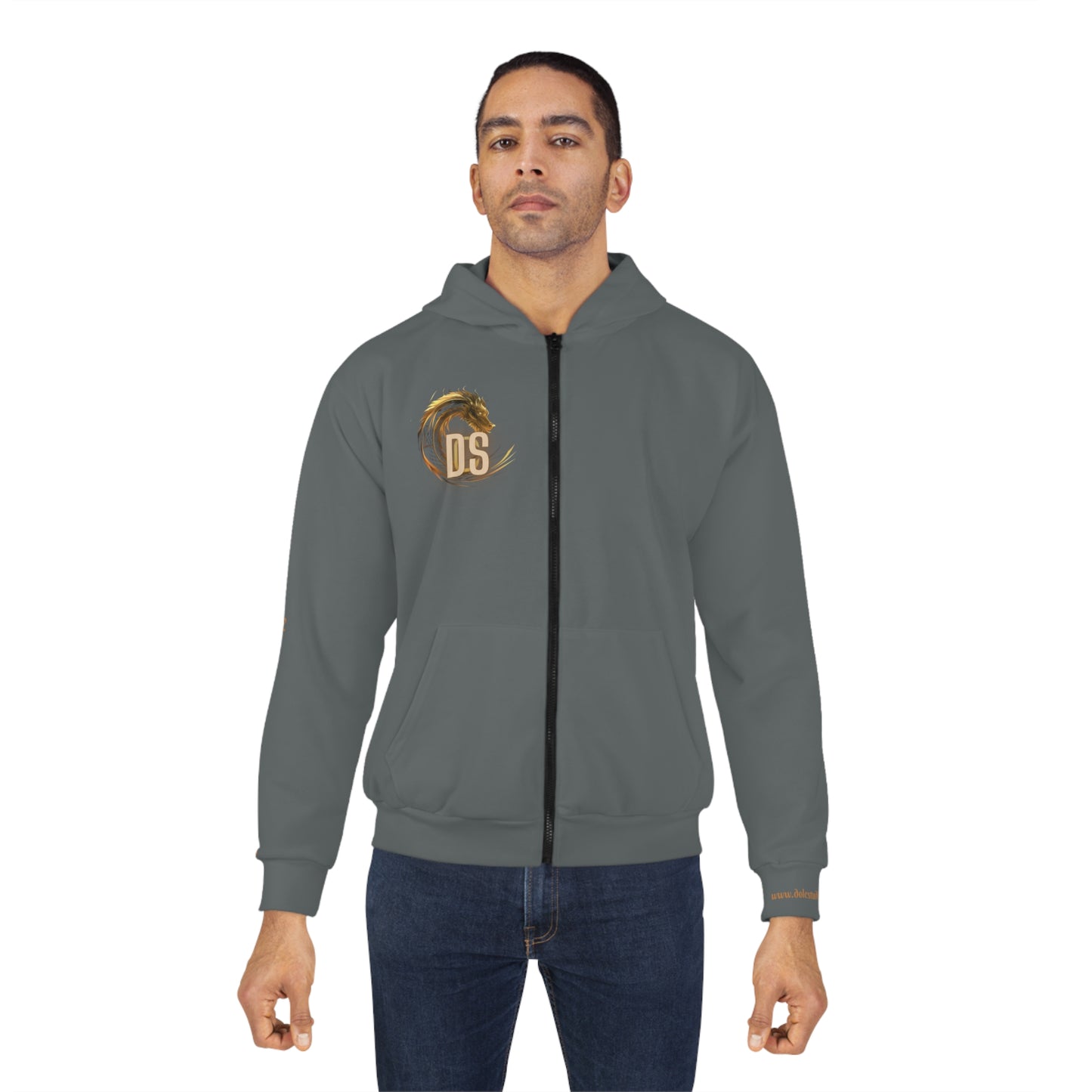 DCS Essentials - Unisex Zip Hoodie (Gray)