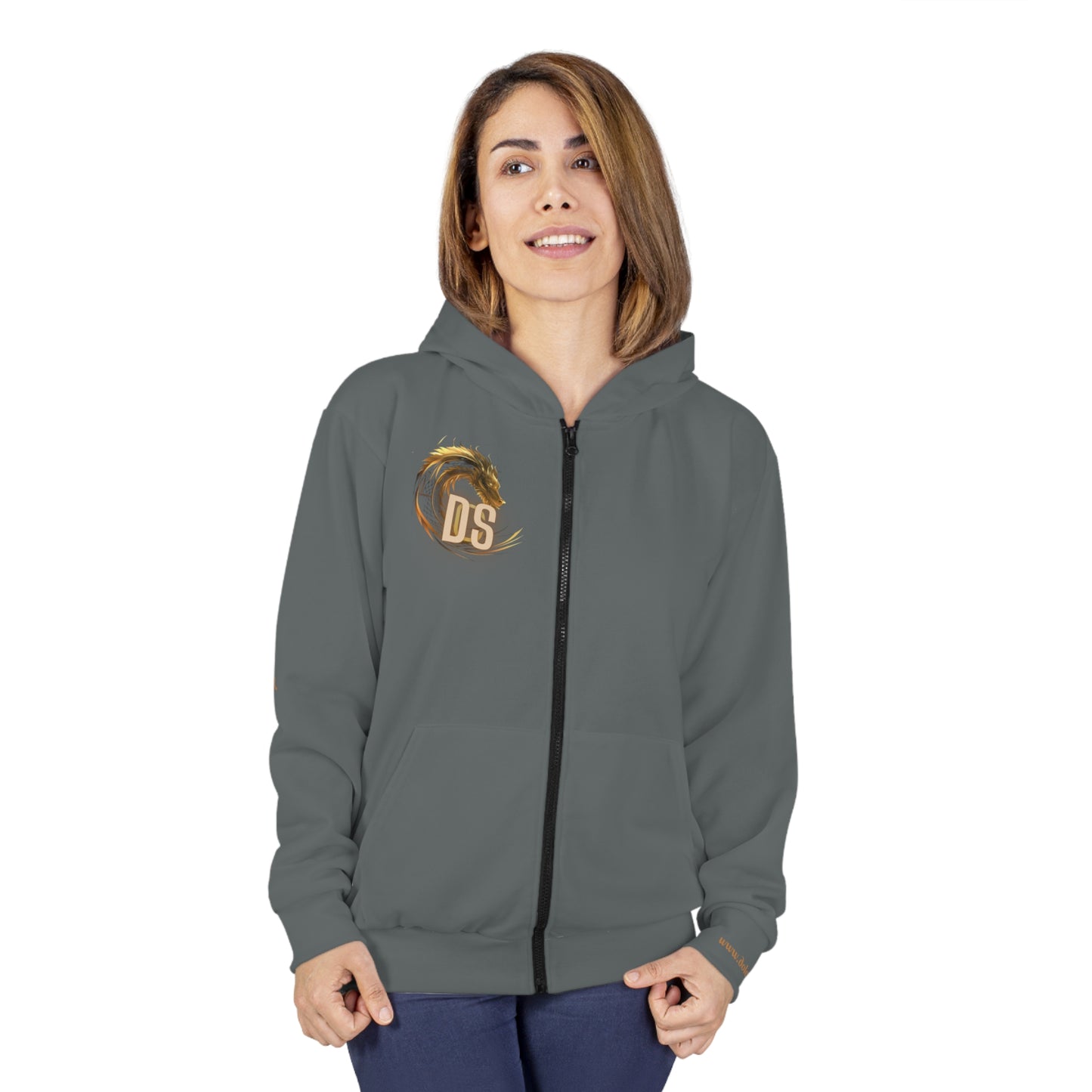 DCS Essentials - Unisex Zip Hoodie (Gray)