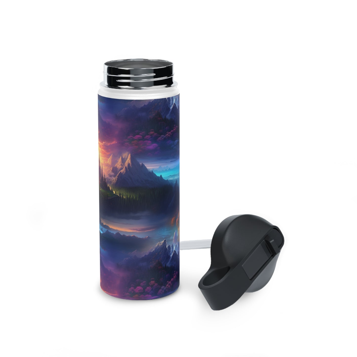 World of Fantasy - Stainless Steel Water Bottle