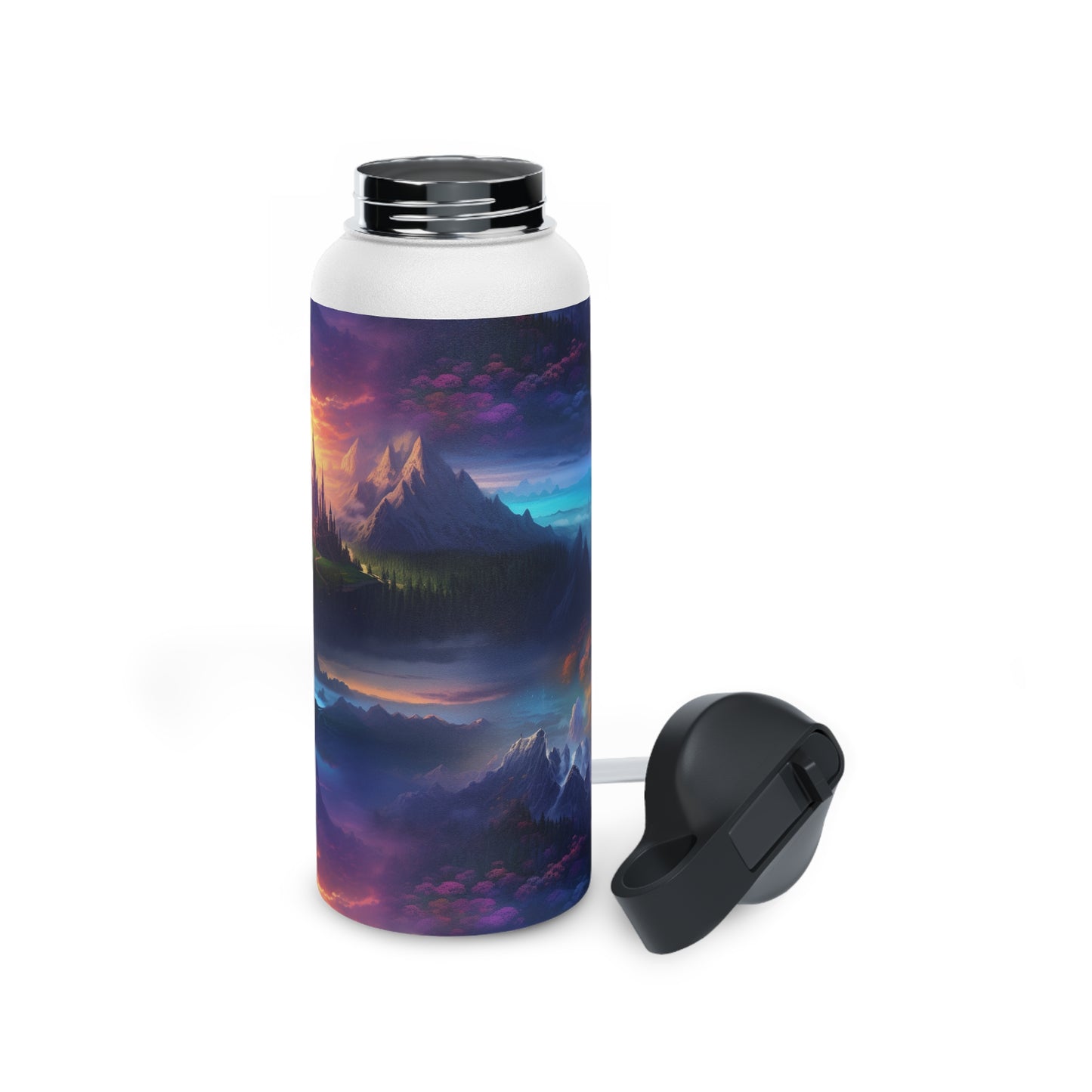 World of Fantasy - Stainless Steel Water Bottle