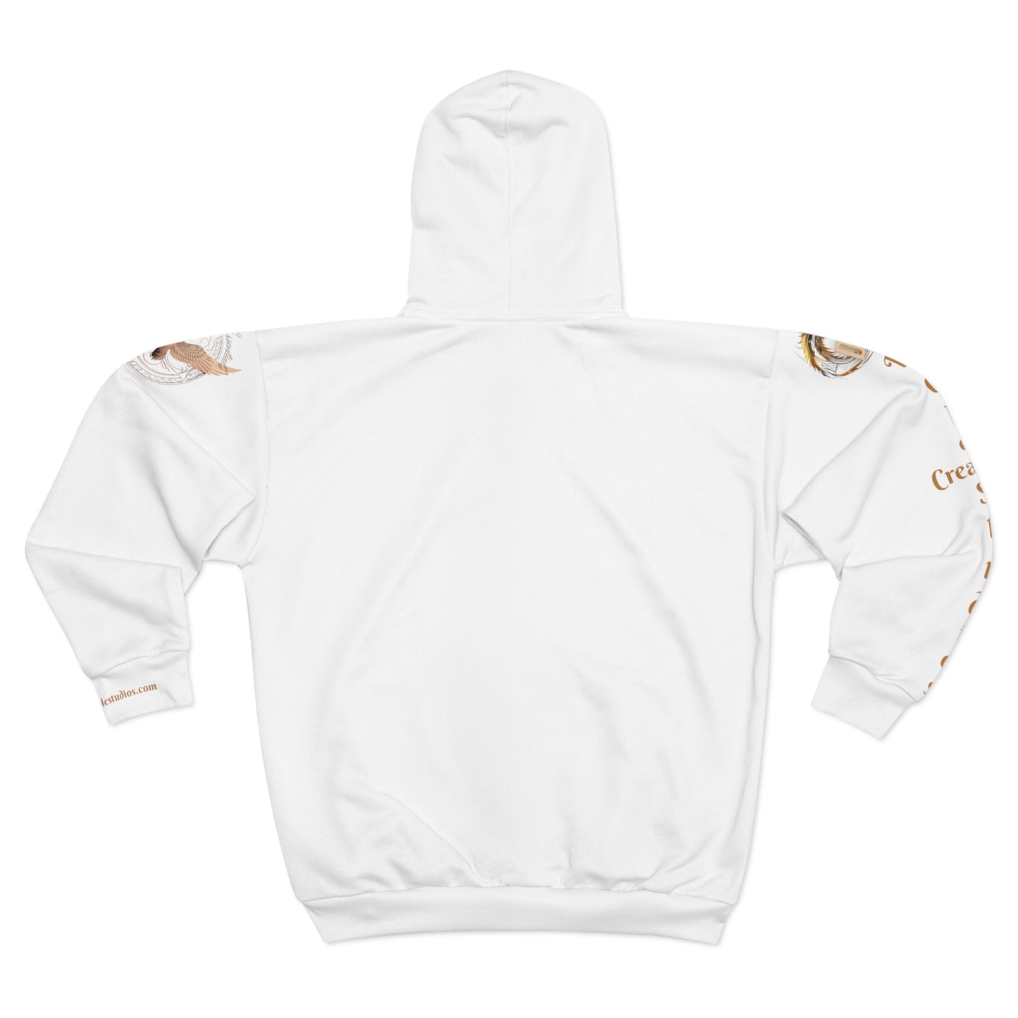 DCS Essentials - Unisex Zip Hoodie (White)