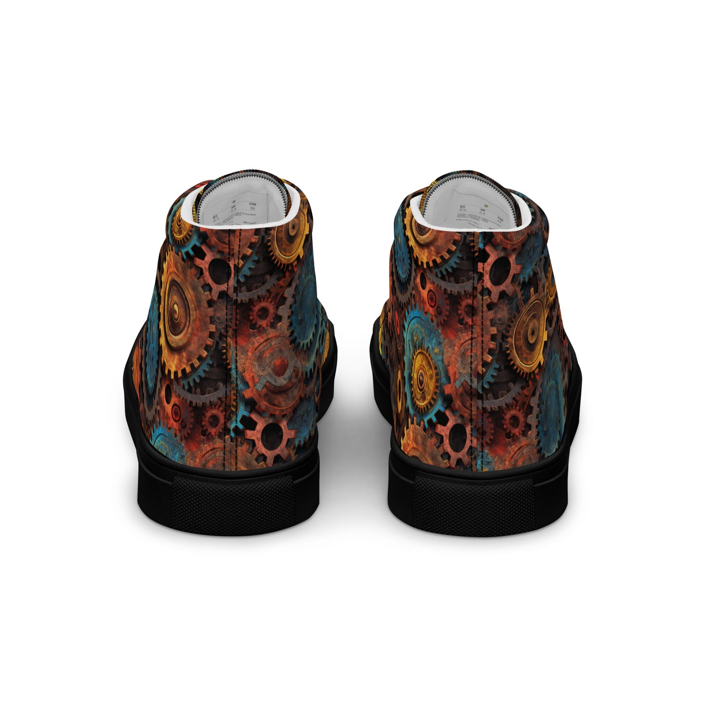 DCS Essentials Women’s Steampunk High Top Canvas Shoes