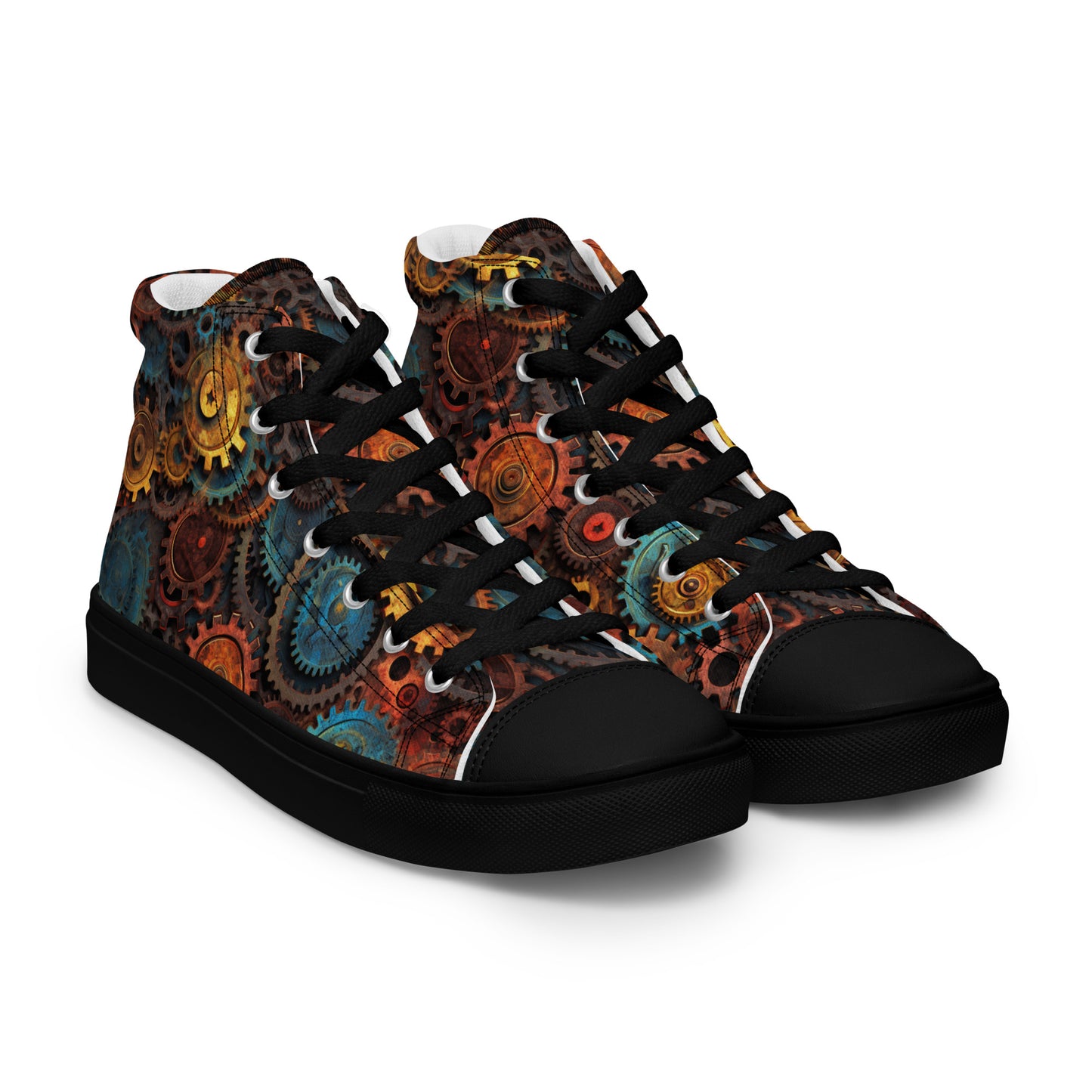 DCS Essentials Women’s Steampunk High Top Canvas Shoes