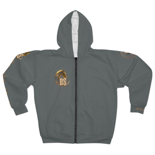 DCS Essentials - Unisex Zip Hoodie (Gray)