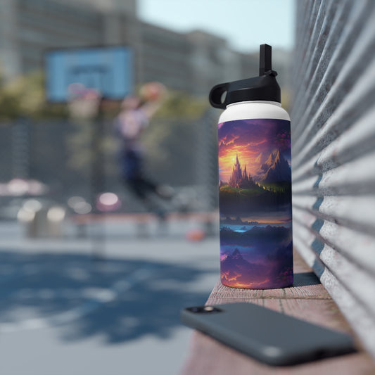 World of Fantasy - Stainless Steel Water Bottle