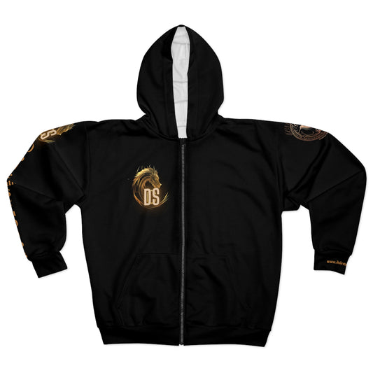 DCS Essentials - Unisex Zip Hoodie (Black)