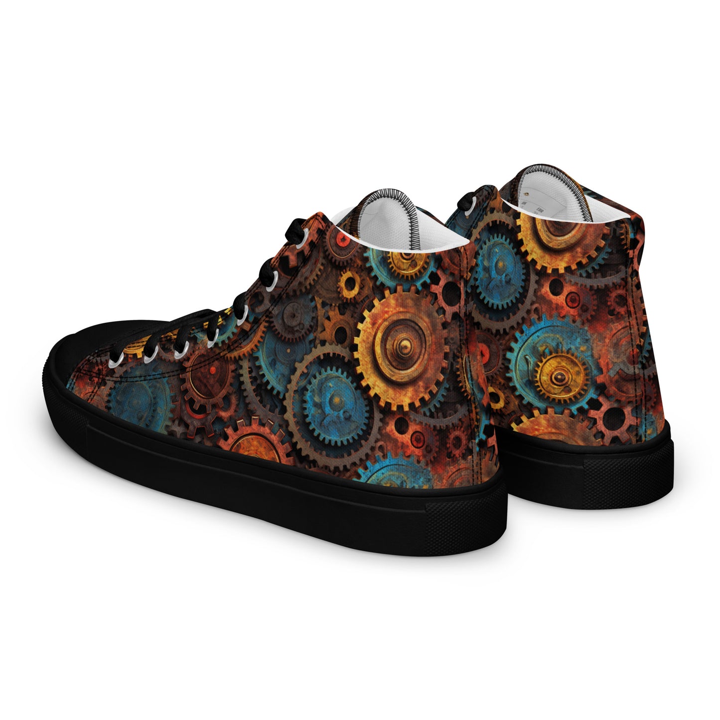 DCS Essentials Women’s Steampunk High Top Canvas Shoes